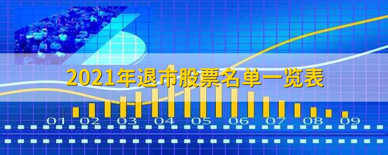 2021年退市股票名单一览表 2021年的退市股票名单有哪些