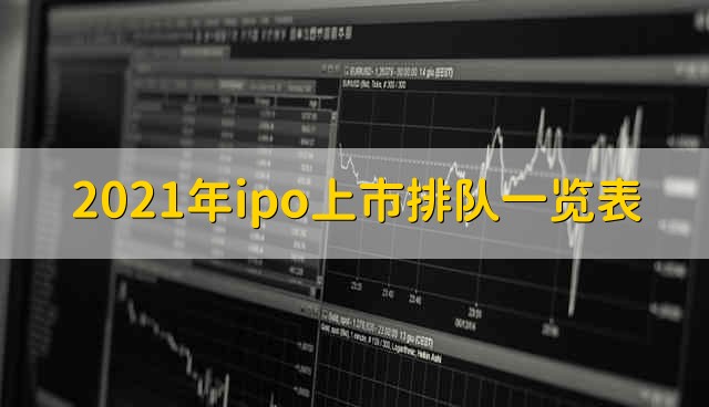2021年ipo上市排队一览表 6月ipo上市排队名单