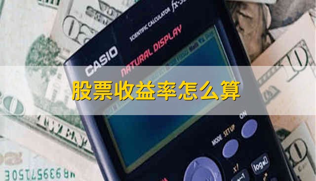 股票收益率怎么算 怎么算股票收益率