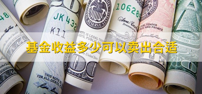 基金收益多少可以卖出合适，20%到30%左右