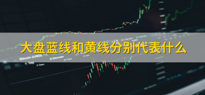 大盘蓝线和黄线分别代表什么，有以下两点