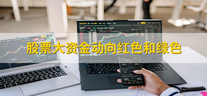 股票大资金动向红色和绿色，分别指流入和流出