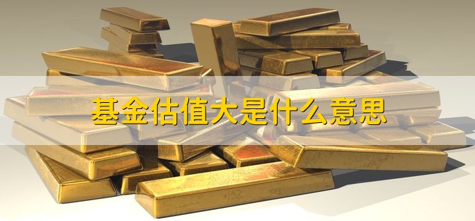 基金估值大是什么意思，基金估值高