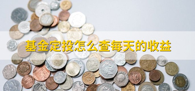 基金定投怎么查每天的收益，有以下两种方法