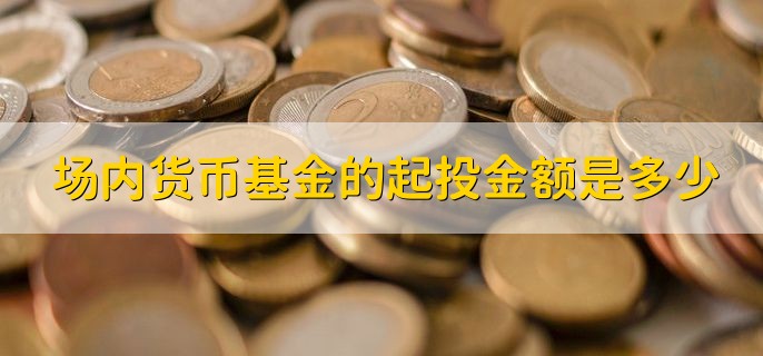 场内货币基金的起投金额是多少，不同的货币基金金额不同