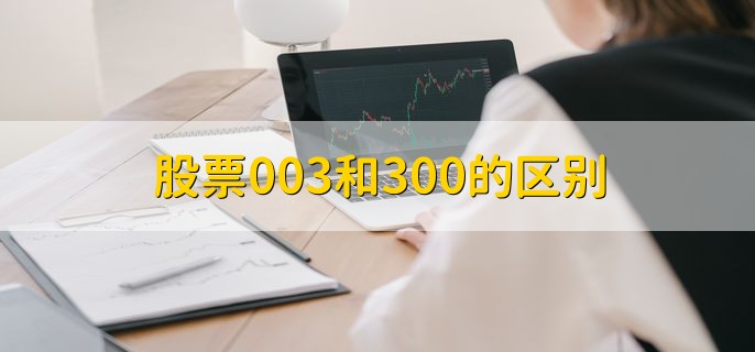 股票003和300的区别，分以下四点