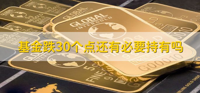 基金跌30个点还有必要持有吗，视情况而定