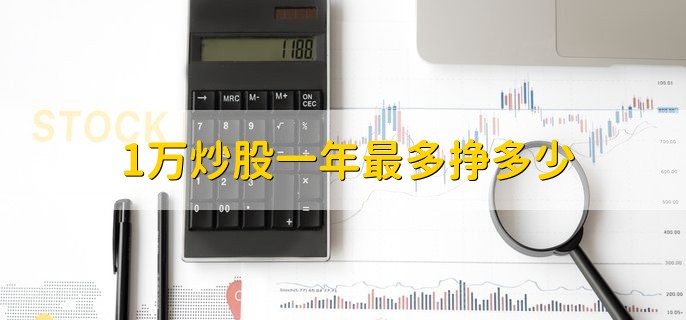 1万炒股一年最多挣多少，无法确定