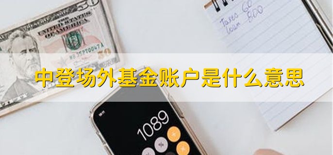 中登场外基金账户是什么意思，在中登公司记录的场外基金账户