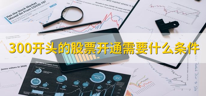 300开头的股票开通需要什么条件，有以下三点