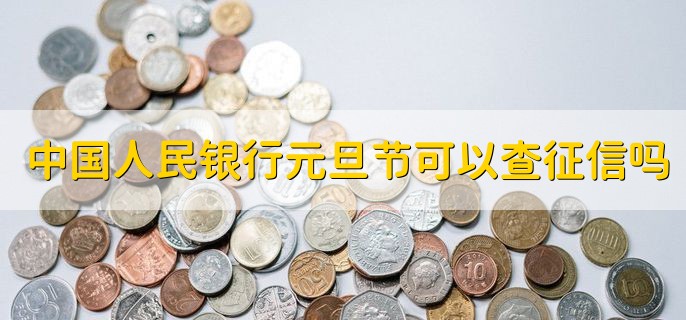 中国人民银行元旦节可以查征信吗，不可以